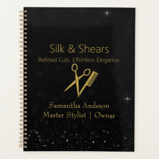 Luxury Hair Studio Stylish | Glitter Design Planner