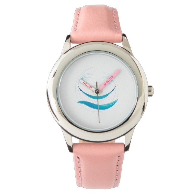 Luxury Hammock Sunset Logo Watch (Front)