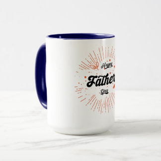 Luxury Happy Father’s Day Gift Elegant Dad Port Mug