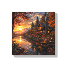 Luxury Haunted Mansion Halloween Wall Art | Gothic