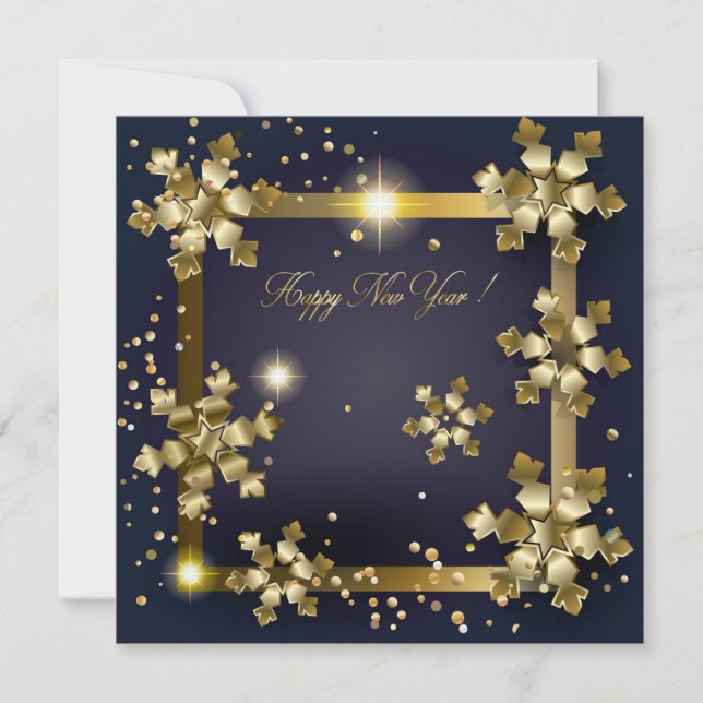 Luxury Holiday Merry Christmas & New Year (Front)