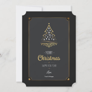 Luxury Holiday Photo Card