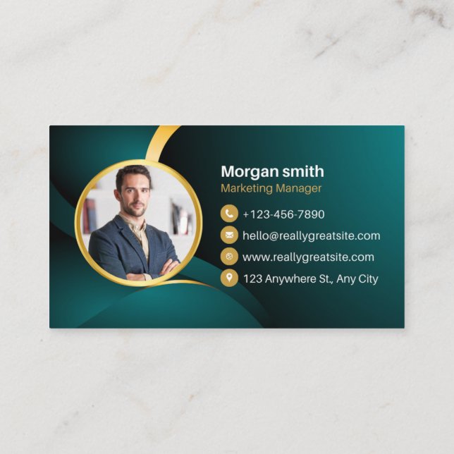 Luxury Homes & Estates Consultant Business Card (Back)