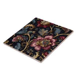 Luxury Indian Floral Vintage Royal Tile