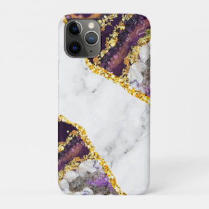 Luxury Interior Marble Stone Glitter  Beach Towel iPhone 11 Pro Case