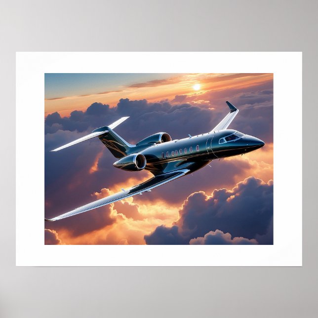Luxury Jet Poster (Front)