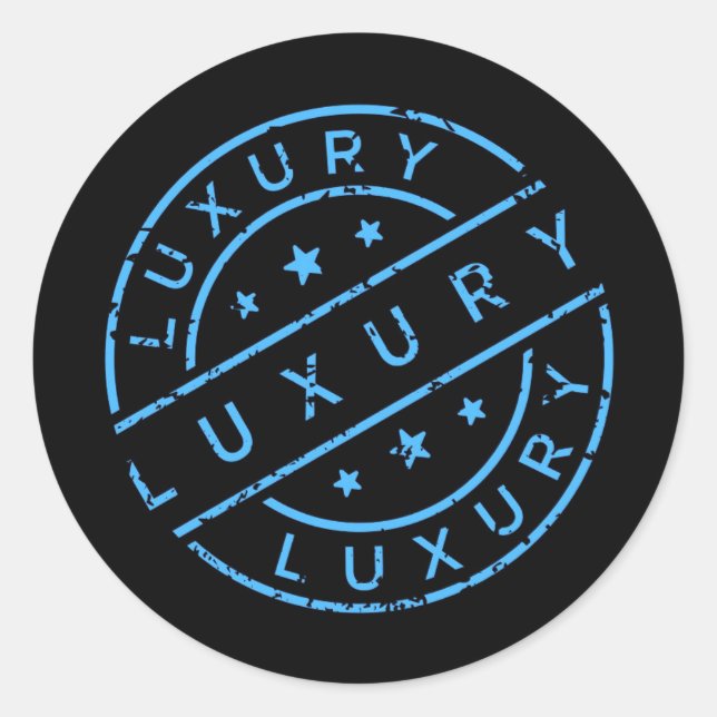 Luxury Label Stickers (Front)