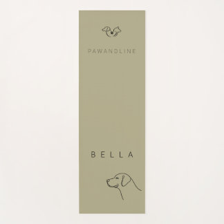 Luxury Labrador Yoga Mat | Personalised Name