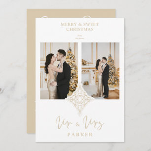 Luxury Lace MR & MRS Christmas Wedding 2 Photos