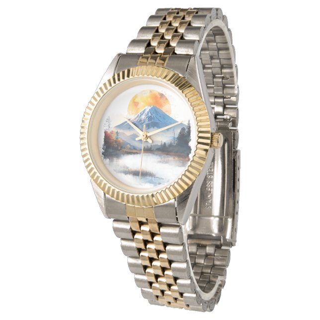 Luxury Landmark Mountain & River Watch Elegant  (Angled)