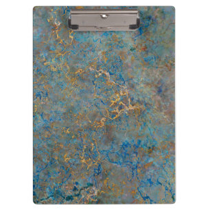 Luxury Lapis Lazuli Marble Clipboard