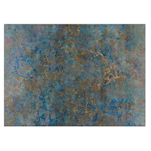 Luxury Lapis Lazuli Marble Cutting Board (Front)