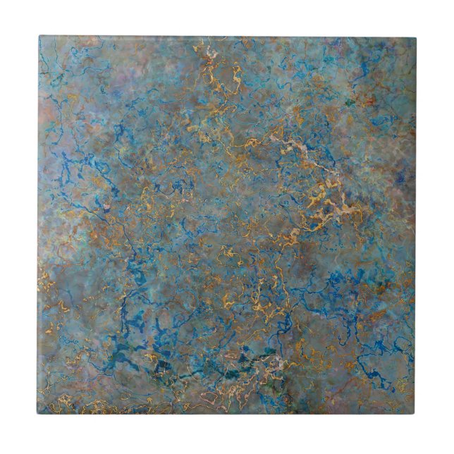 Luxury Lapis Lazuli Marble Tile (Front)