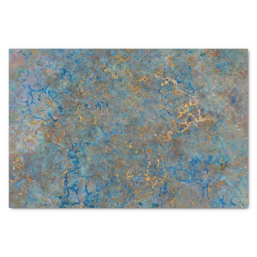 Image of Luxury Lapis Lazuli Marble Tissue Paper