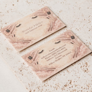 Luxury Lash Artist Business Card