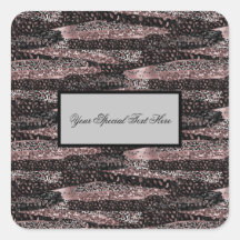 Luxury Leopard, Glitter & Shiny Abstract for I.d.