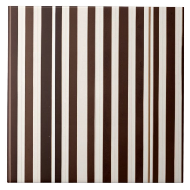 Luxury Linen Modern Brown White Texture Collection Tile (Front)