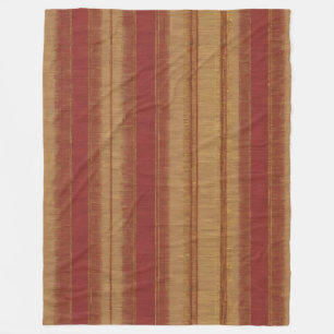 Luxury Linen Popular Burgundy Gold Collection Fleece Blanket