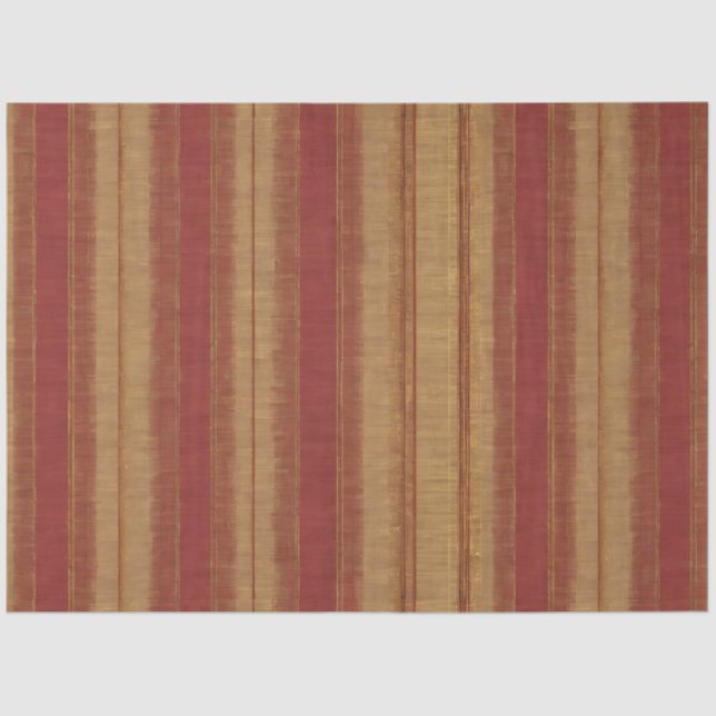 Luxury Linen Popular Burgundy Gold Collection Tissue Paper (Front)