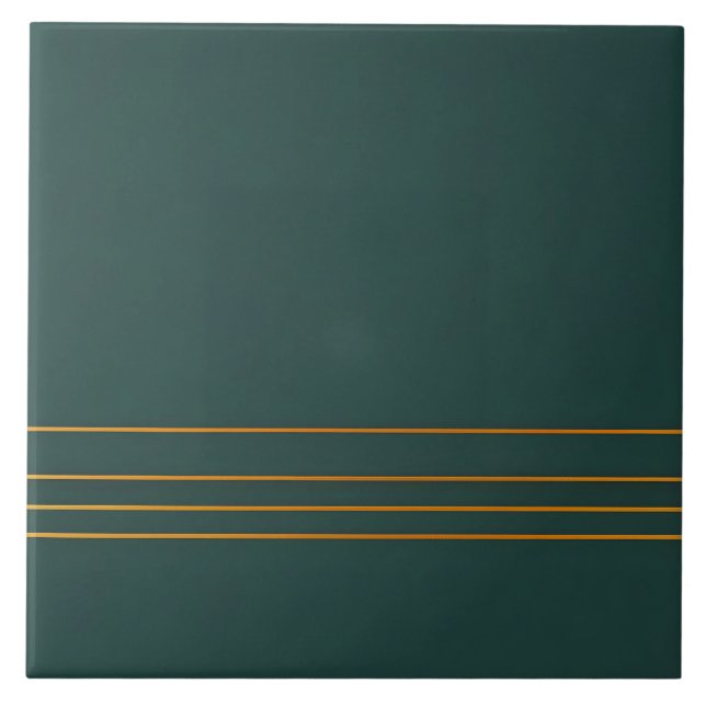 Luxury Linen Popular Green Gold Texture Collection Tile (Front)