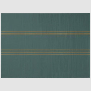 Luxury Linen Popular Green Gold Texture Collection Tissue Paper