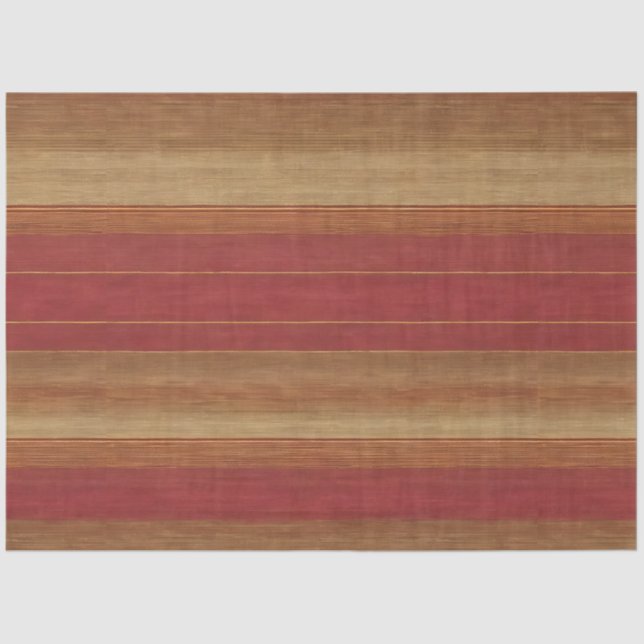 Luxury Linen Trendy Burgundy Gold Collection Tissue Paper (Front)