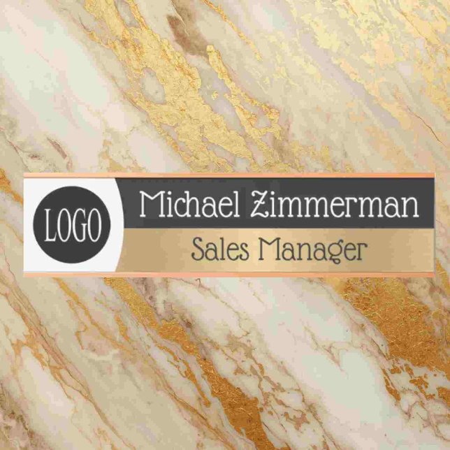 Luxury Logo Office Door Sign (Creator Uploaded)