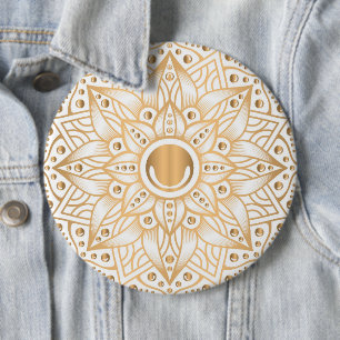 Luxury Mandala 11 6 Cm Round Badge
