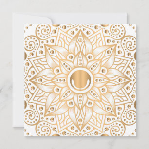 Luxury Mandala 11 Holiday Card