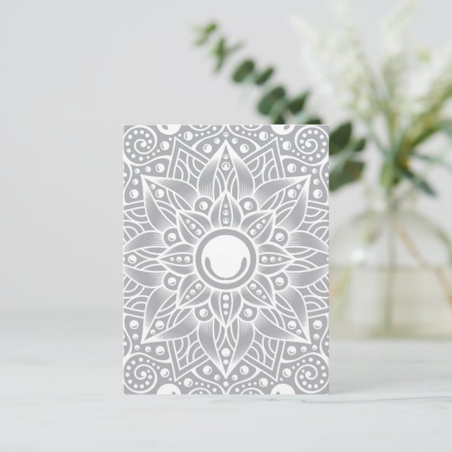 Luxury Mandala 14 Holiday Postcard (Standing Front)
