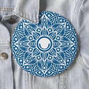 Luxury Mandala 16 6 Cm Round Badge