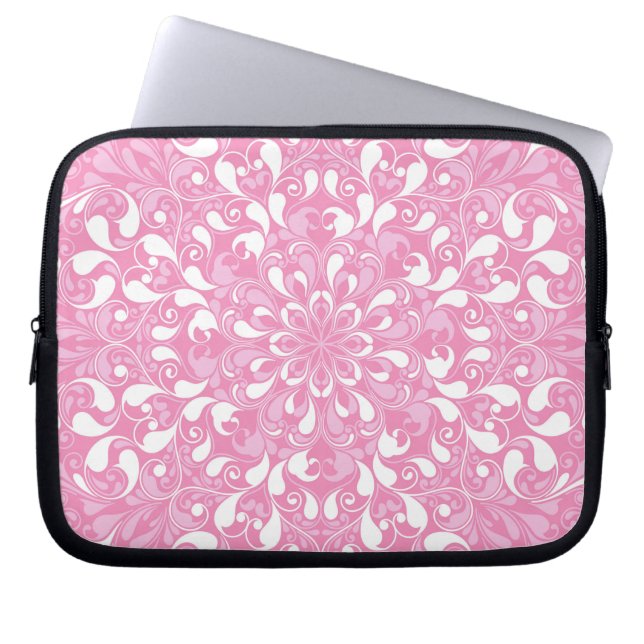 Luxury Mandala 18 Laptop Sleeve (Front)