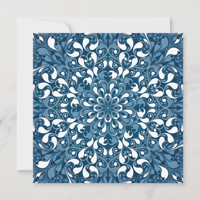Luxury Mandala 20 Holiday Card (Front)