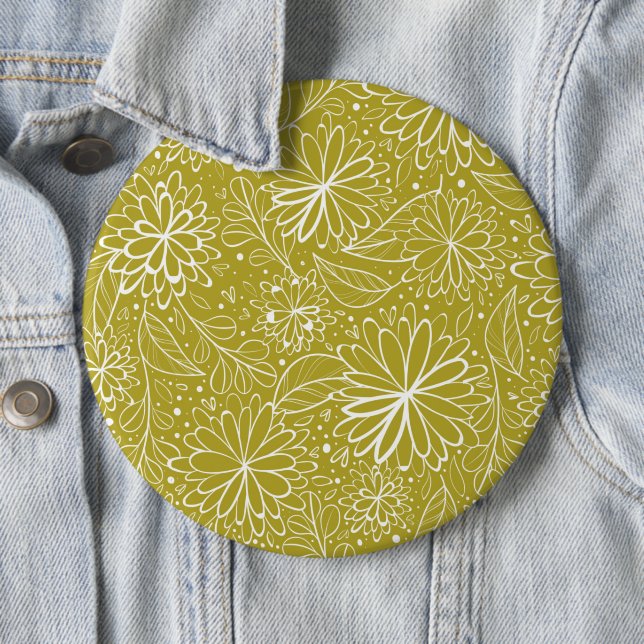 Luxury Mandala 29 6 Cm Round Badge (In Situ)