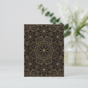 Luxury Mandala 3 Holiday Postcard