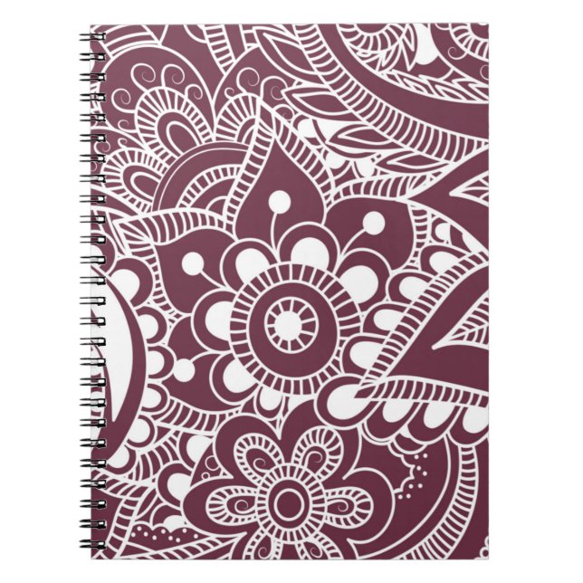 Luxury Mandala 44 Notebook (Front)