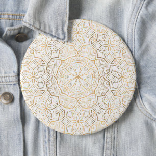 Luxury Mandala 4 6 Cm Round Badge