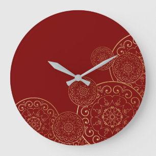 Luxury Mandala 50 Large Clock