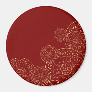 Luxury Mandala 50 Magnet