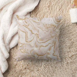 Luxury Marble Glitter Cushion