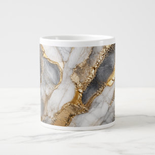 Luxury Marble & Gold Geode Modern Art Mug