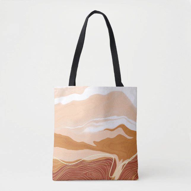 Luxury marble texture background design. Liquid ma Tote Bag (Front)