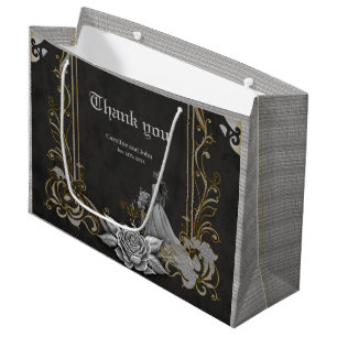 Luxury meets romance.  large gift bag