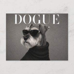 Luxury Miniature Schnauzer Postcard
