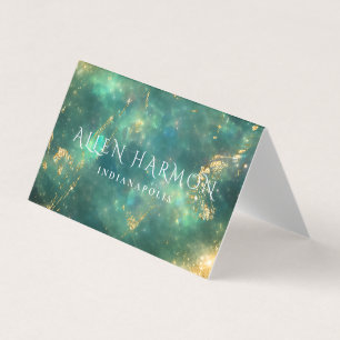 Luxury Minimal Custom Family Name   5-Minute Edit Business Card