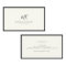 Luxury Minimal Monogram Black Ivory Chic Stylish