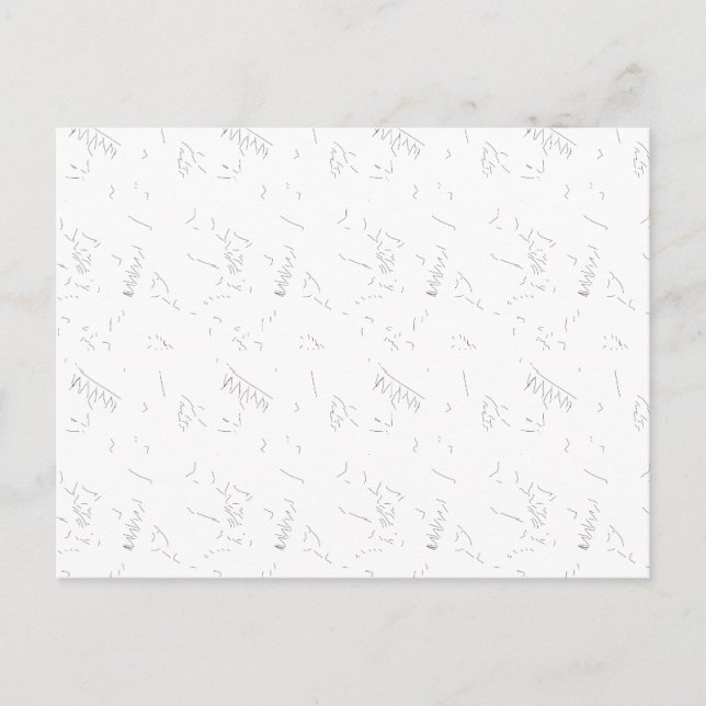 Luxury Minimalist Abstract Postcard (Front)