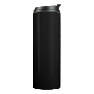 Luxury Minimalist Black Christmas Collection Thermal Tumbler