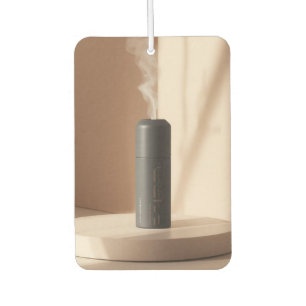 Luxury Minimalist Car Air Freshener – Modern Neutr