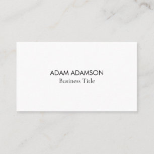 Luxury Minimalist (QR Code) Modern Professional  Business Card